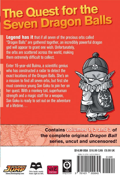 Akira Toriyama: Dragon Ball. 3-in-1 Edition. Volume 1-2-3