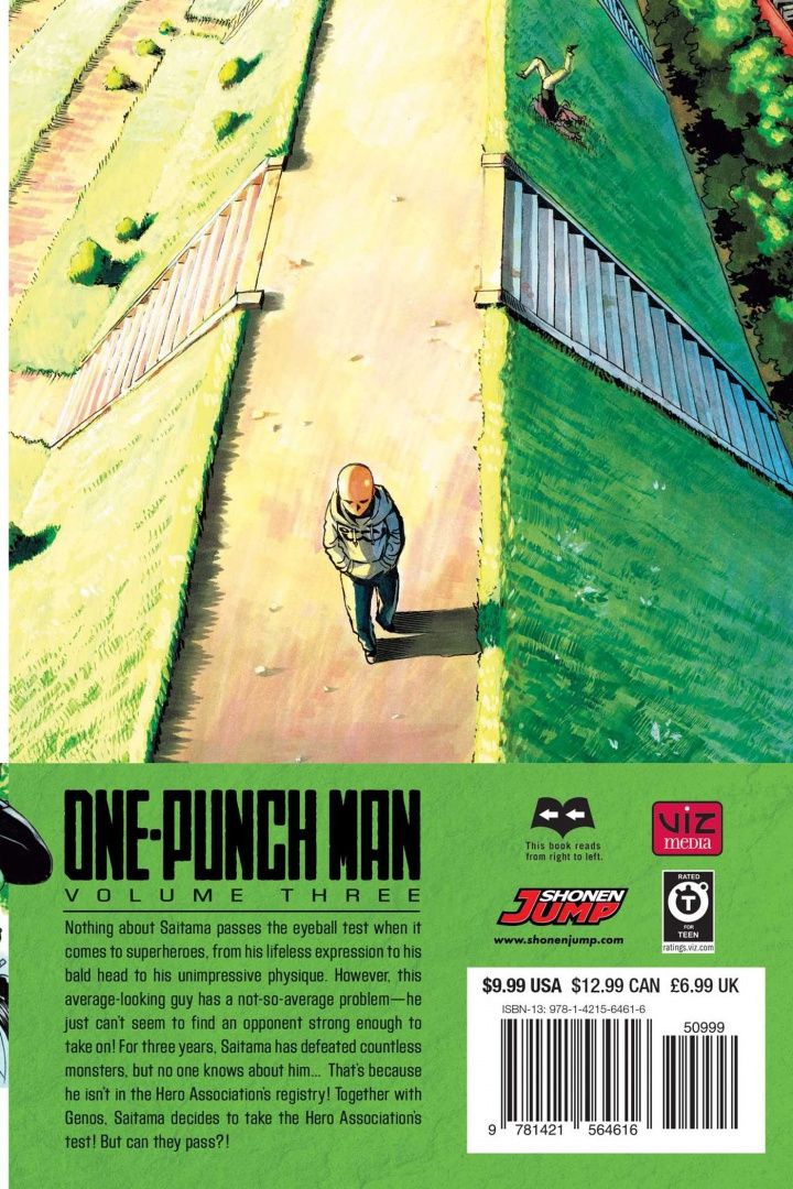 One: One-Punch Man. Volume 3
