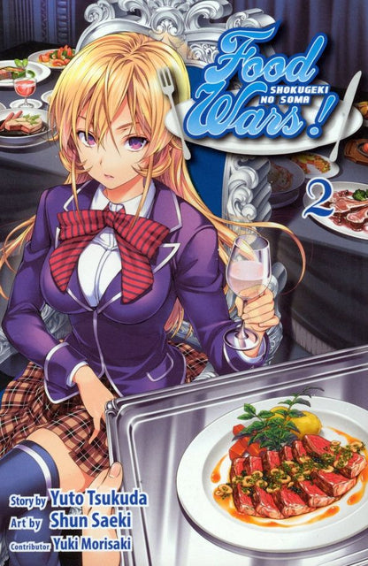 Yuto Tsukuda: Food Wars! Shokugeki no Soma. Volume 2