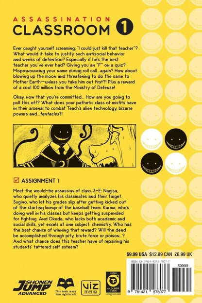 Yusei Matsui: Assassination Classroom. Volume 1