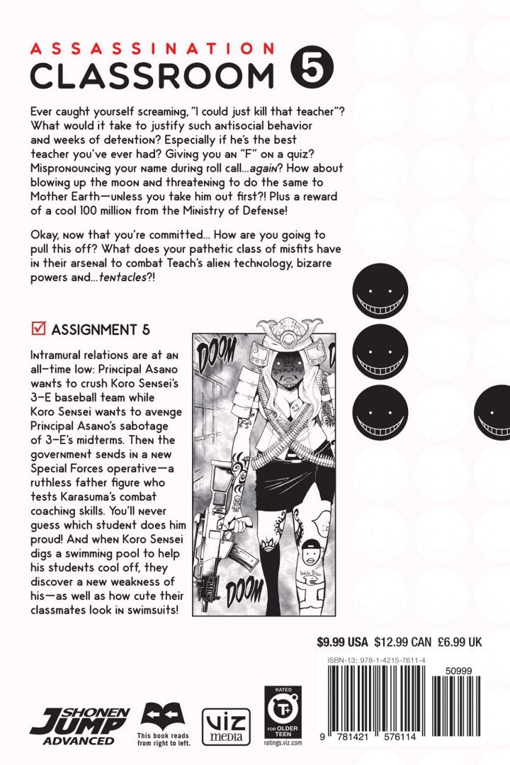 Yusei Matsui: Assassination Classroom. Volume 5