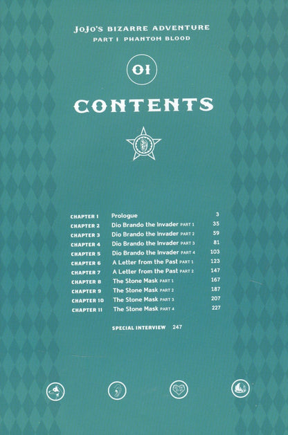 Hirohiko Araki: JoJo`s Bizarre Adventure: Part 1 Vol.1 Phantom Blood