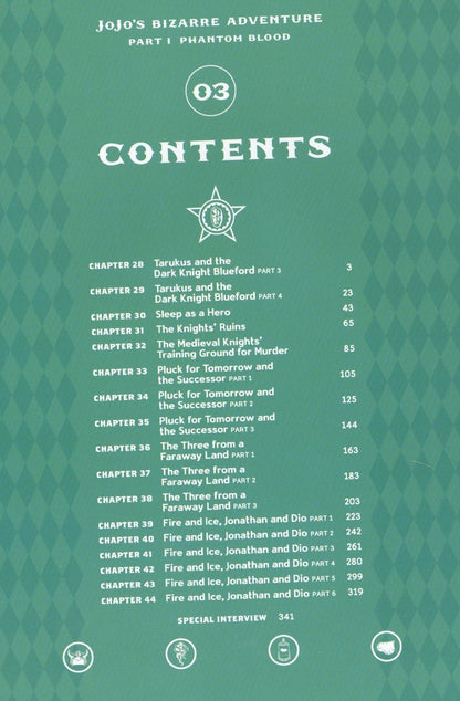 Hirohiko Araki: JoJo`s Bizarre Adventure: Part 1 Vol.3 Phantom Blood