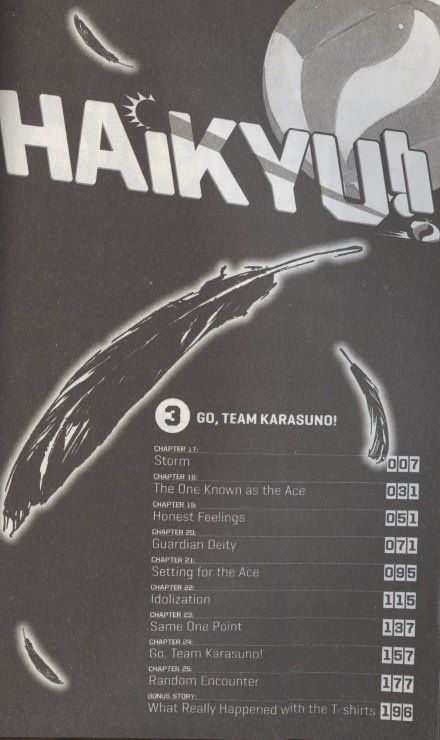 Haruichi Furudate: Haikyu!! Volume 3