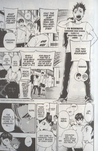 Haruichi Furudate: Haikyu!! Volume 3