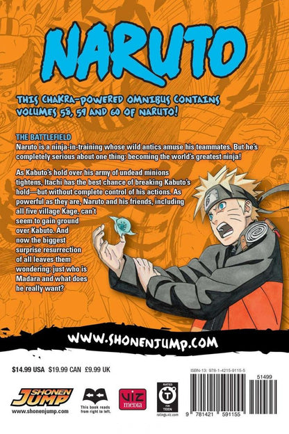 Кисимото Масаси: Naruto. 3-in-1 Edition. Volume 20