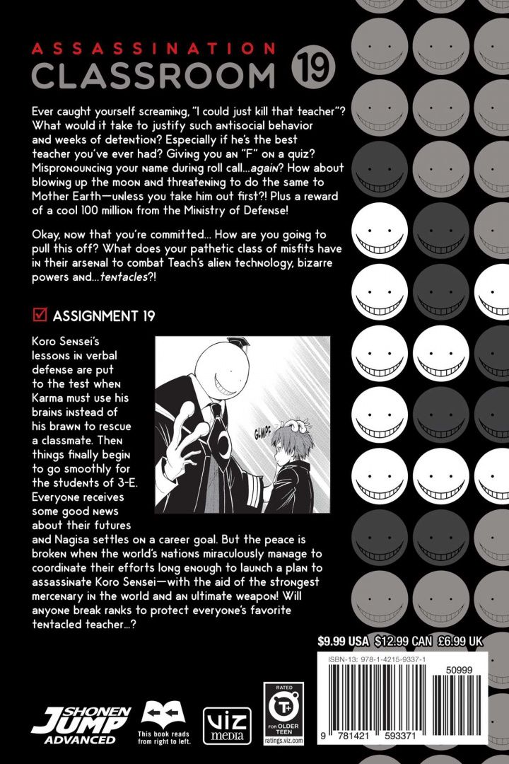 Yusei Matsui: Assassination Classroom. Volume 19