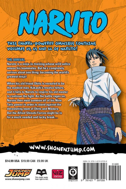 Кисимото Масаси: Naruto. 3-in-1 Edition. Volume 22