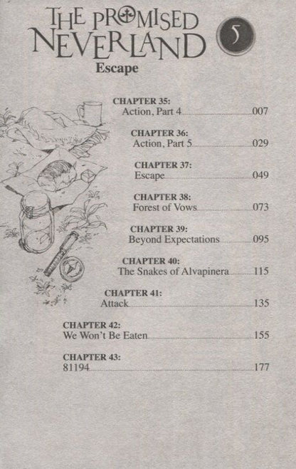 Kaiu Shirai: The Promised Neverland, Vol. 5