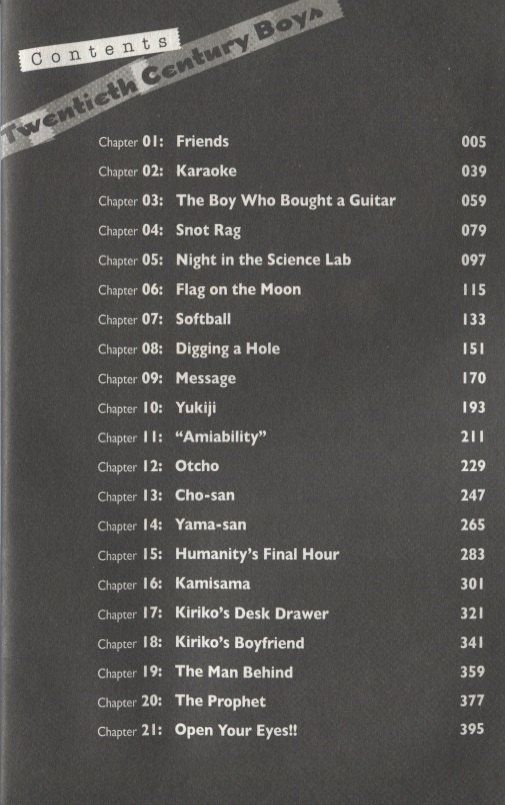 Наоки Урасава: 20th Century Boys: The Perfect Edition. Volume 1