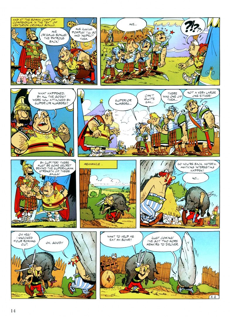 Rene Goscinny: Asterix. Omnibus 1. Asterix The Gaul. Asterix and The Golden Sickle. Asterix and The Goths. Комикс