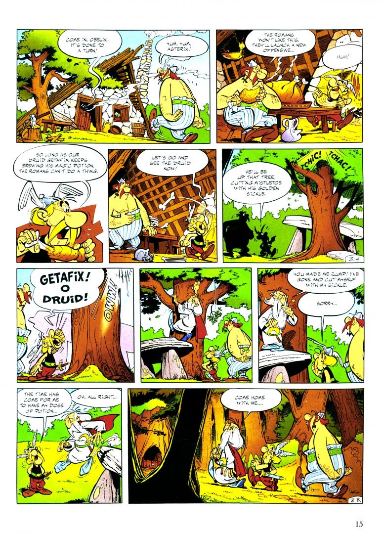 Rene Goscinny: Asterix. Omnibus 1. Asterix The Gaul. Asterix and The Golden Sickle. Asterix and The Goths. Комикс