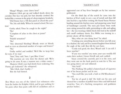 Stephen King: 'Salem's Lot