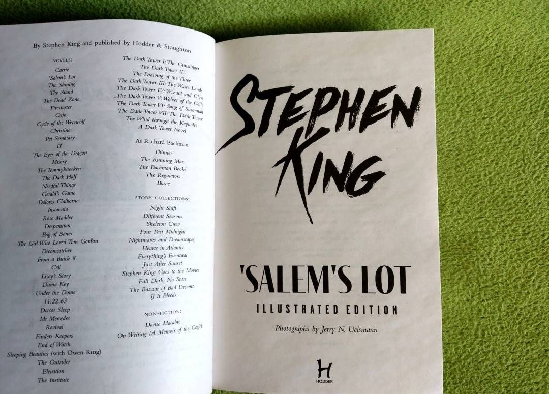 Stephen King: 'Salem's Lot