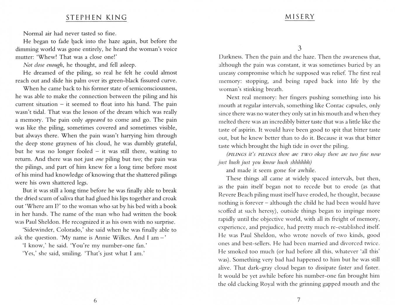 Stephen King: Misery