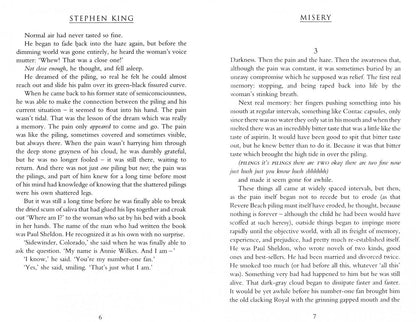 Stephen King: Misery