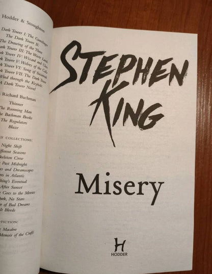 Stephen King: Misery