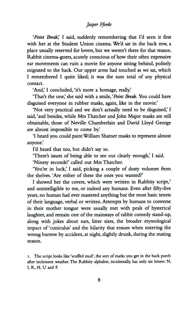 Jasper Fforde: The Constant Rabbit