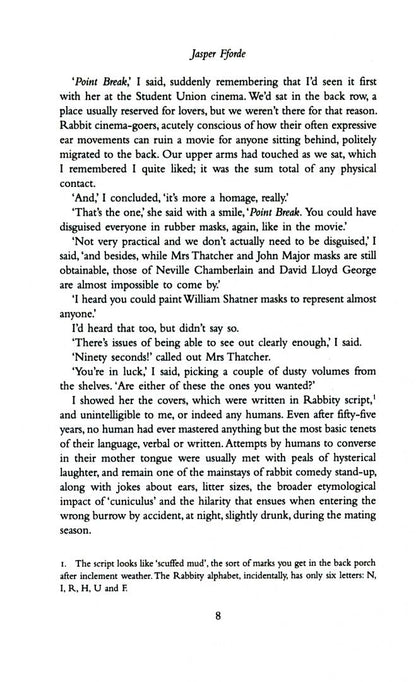 Jasper Fforde: The Constant Rabbit