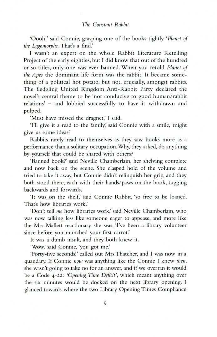 Jasper Fforde: The Constant Rabbit