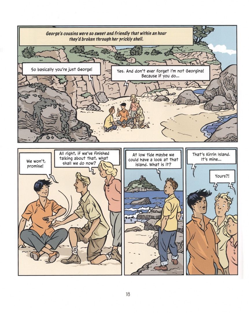 Enid Blyton: Five on a Treasure Island. Book 1