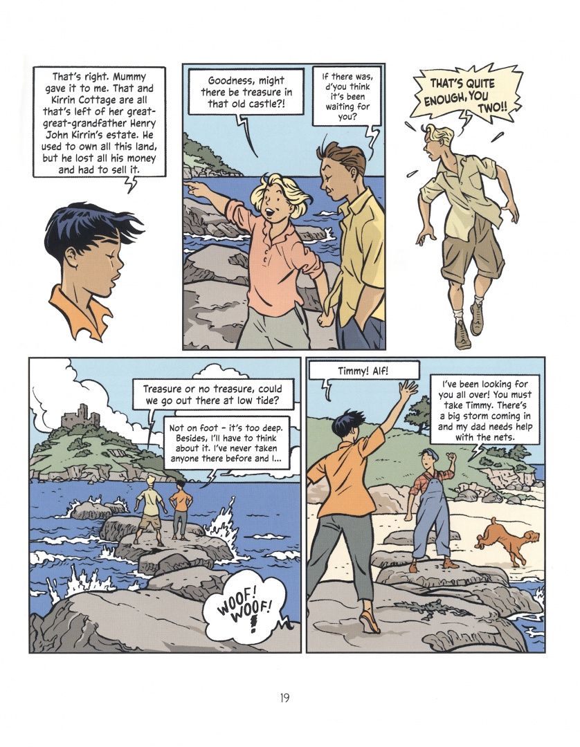 Enid Blyton: Five on a Treasure Island. Book 1