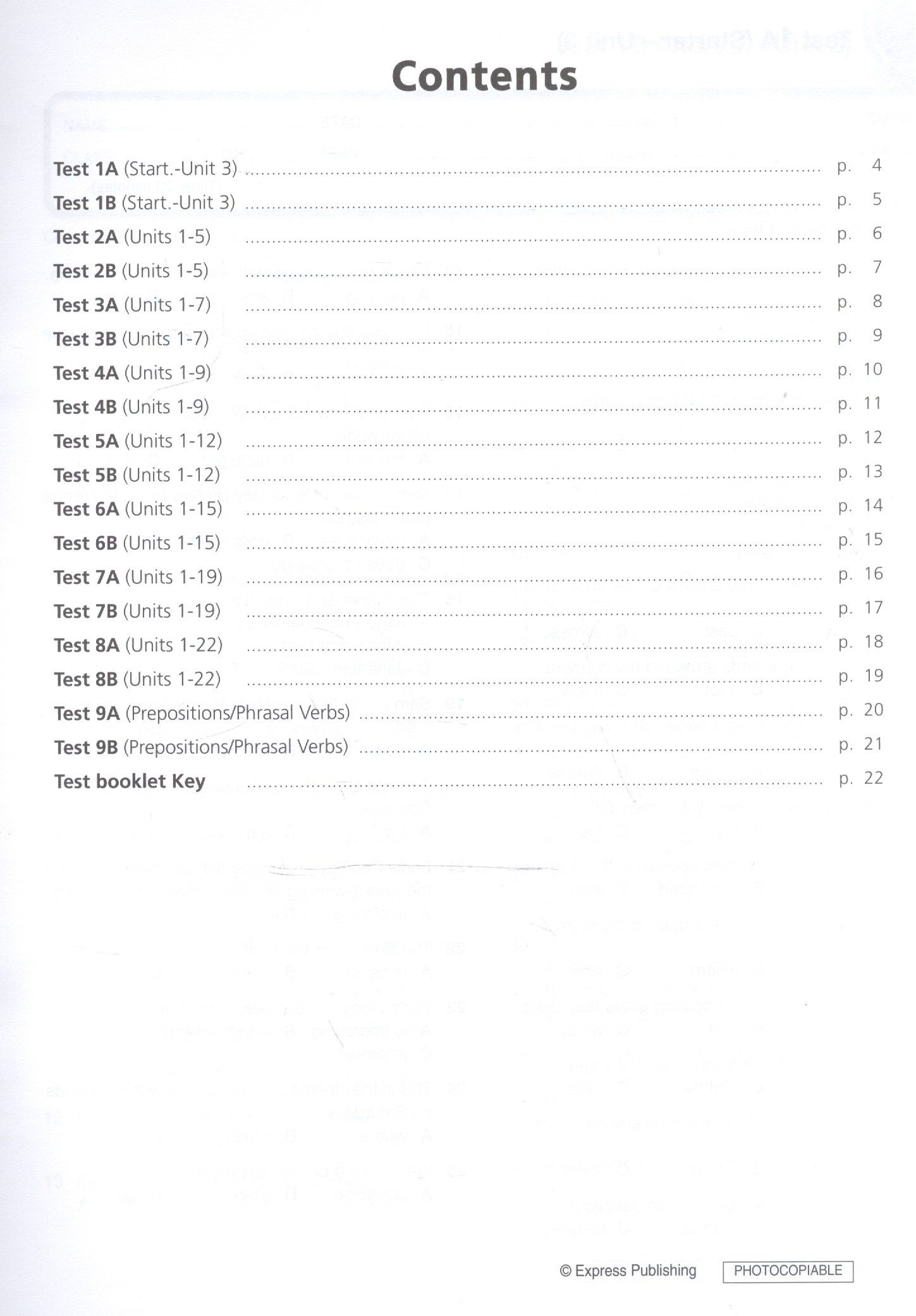Вирджиния Эванс: It's Grammar Time 3. Test Booklet. Сборник тестовых заданий и упражнений