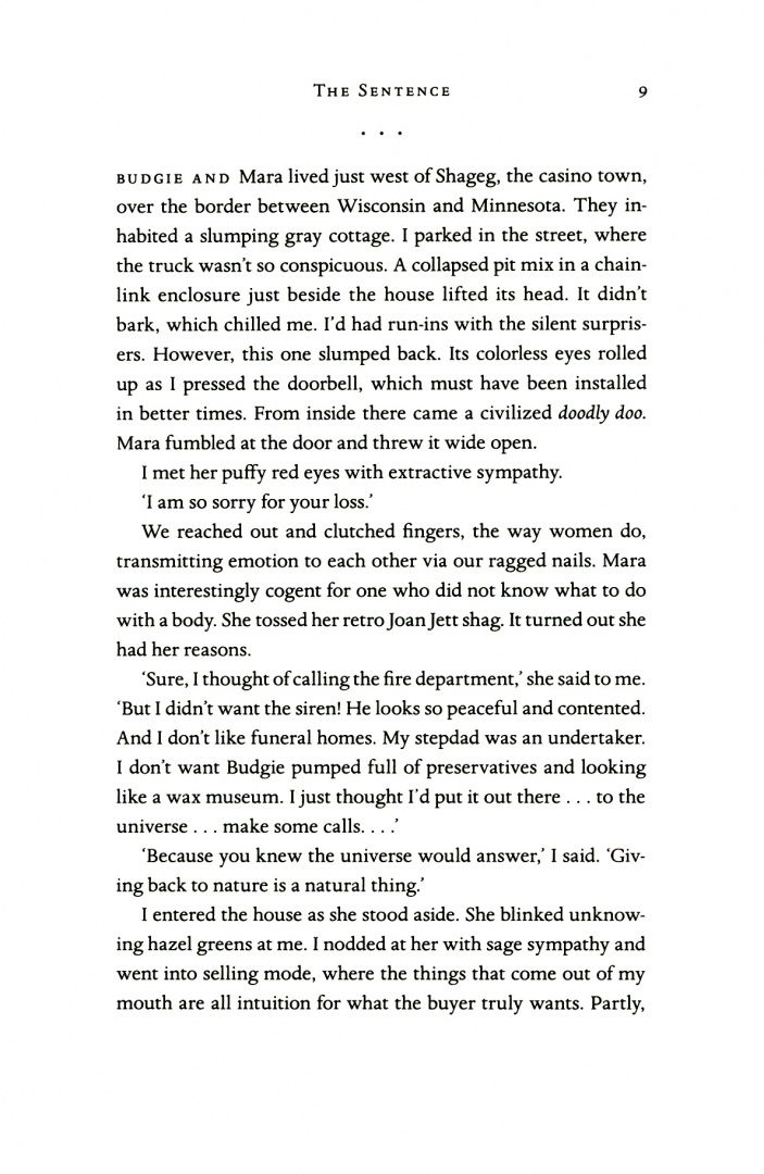 Louise Erdrich: The Sentence