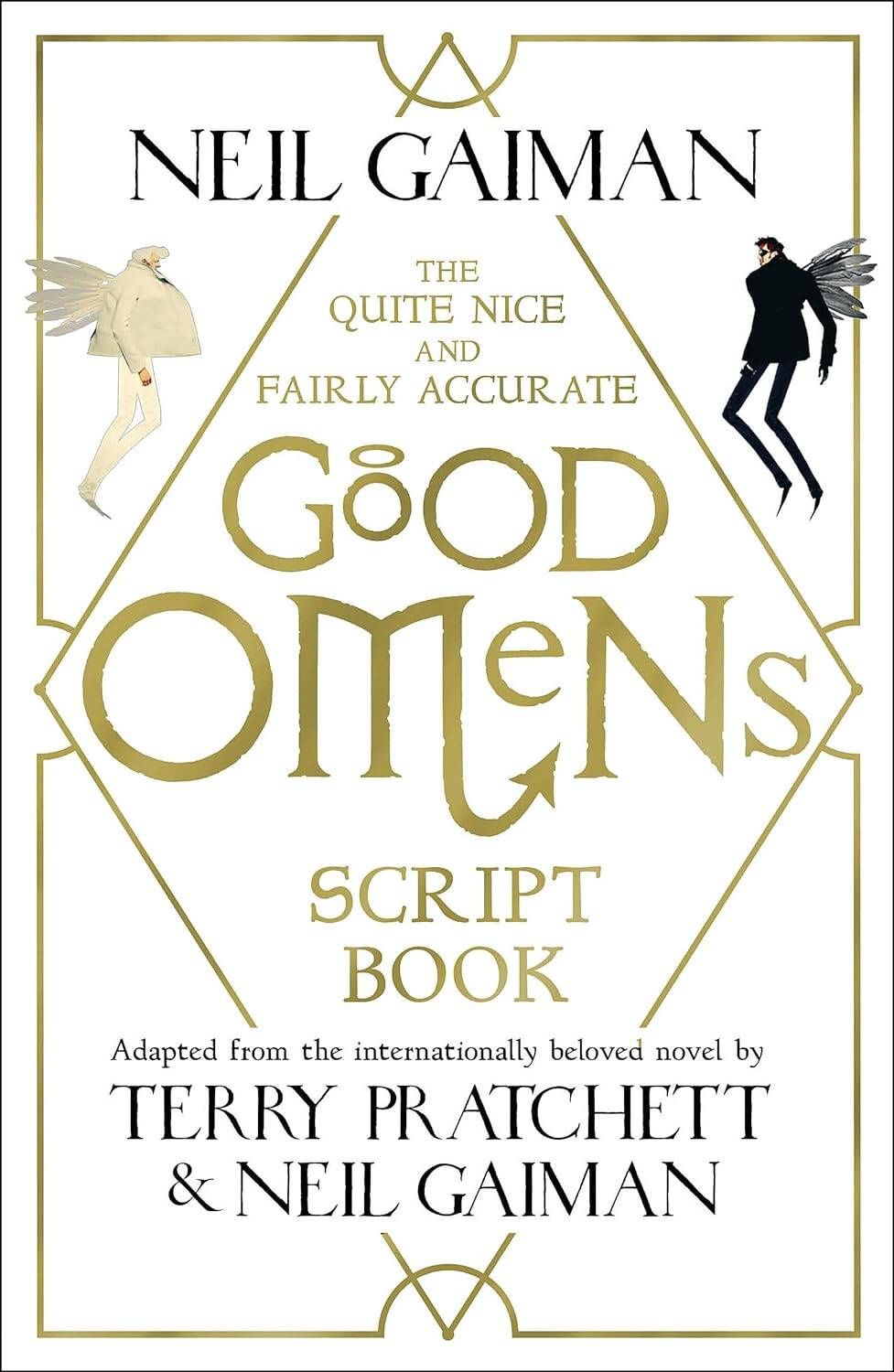 Терри Пратчетт: The Quite Nice and Fairly Accurate Good Omens Script Book (Neil Gaiman) Благие знамения Сценарий (Нейл Гейман) / Книги на английском языке
