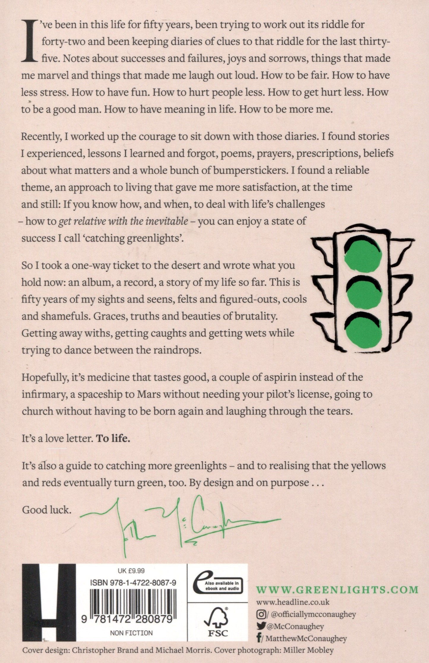 Matthew McConaughey: Greenlights