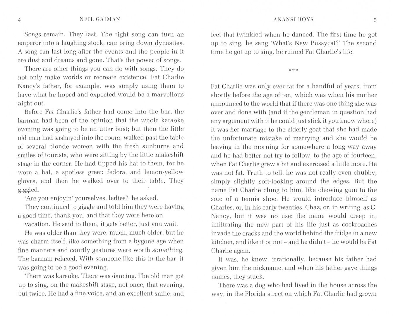Neil Gaiman: Anansi Boys