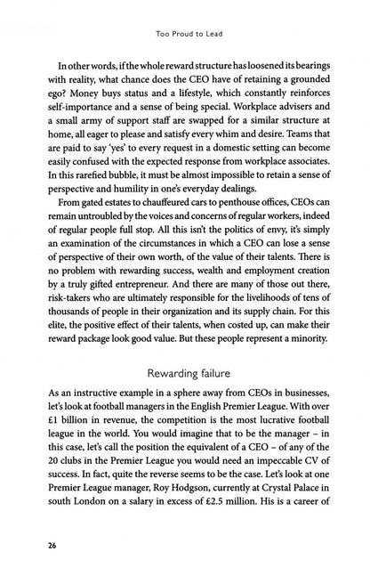 Ben Laker: Too Proud to Lead. How Hubris Can Destroy Effective Leadership and What to Do About It
