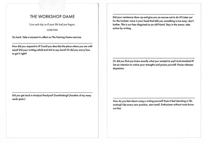 Smit van: A Writer's Journal Workbook. Creating space for writers to be inspired