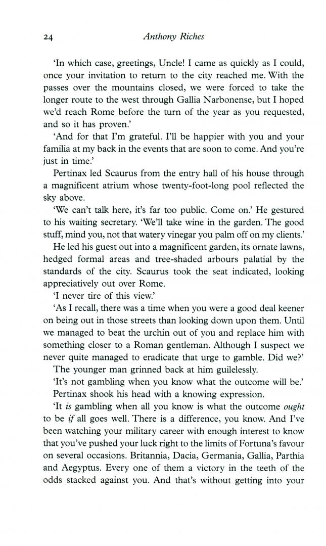 Anthony Riches: Vengeance