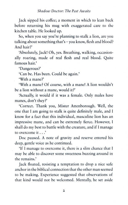 Adrian Plass: Shadow Doctor. The Past Awaits