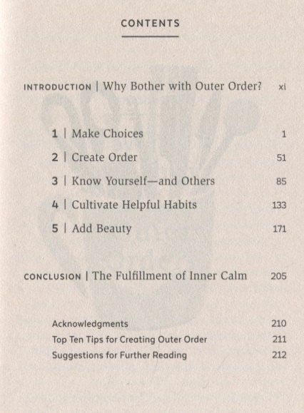 Gretchen Rubin: Outer Order Inner Calm