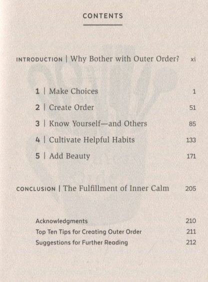 Gretchen Rubin: Outer Order Inner Calm