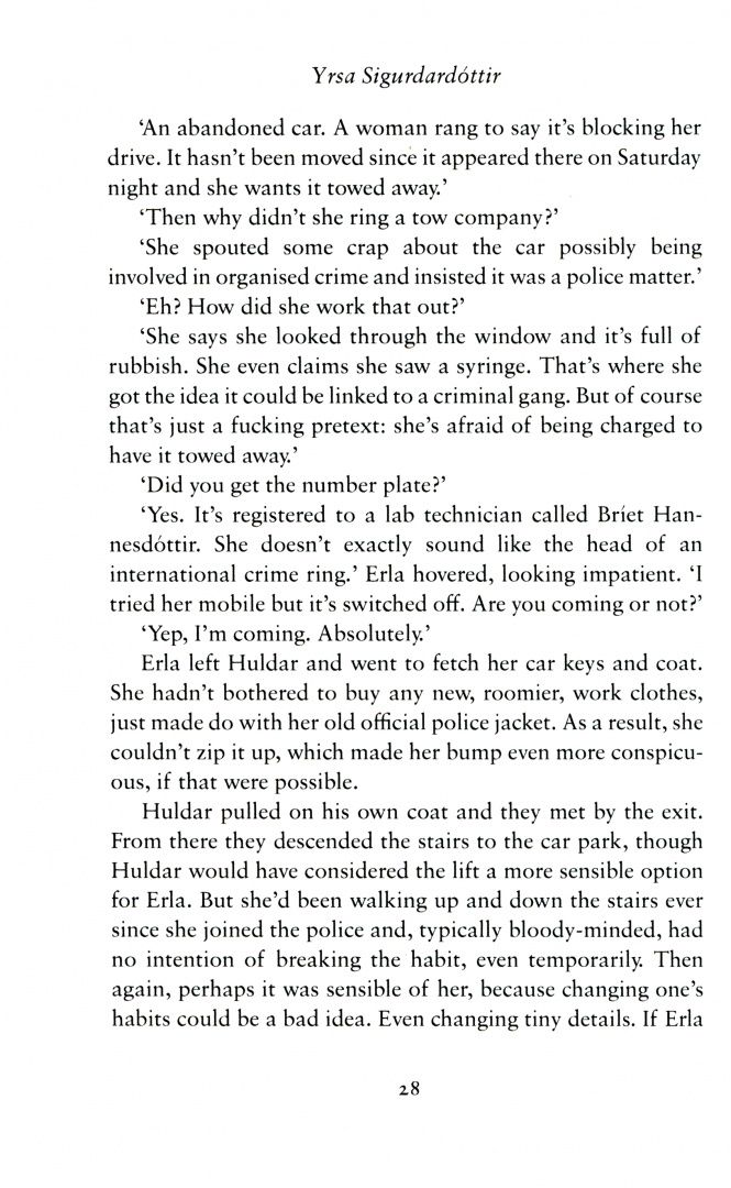 Yrsa Sigurdardottir: The Fallout