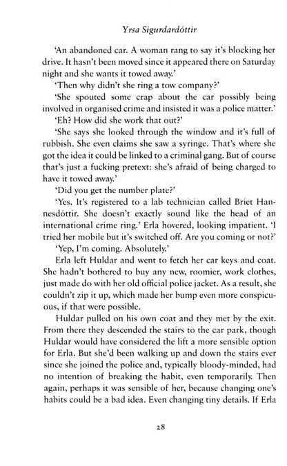 Yrsa Sigurdardottir: The Fallout