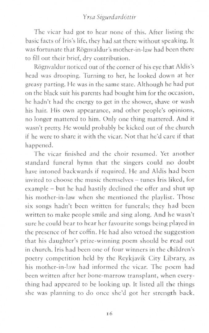 Yrsa Sigurdardottir: The Fallout