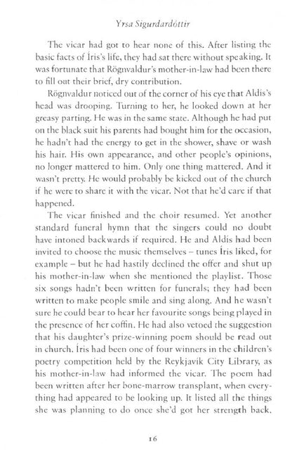 Yrsa Sigurdardottir: The Fallout