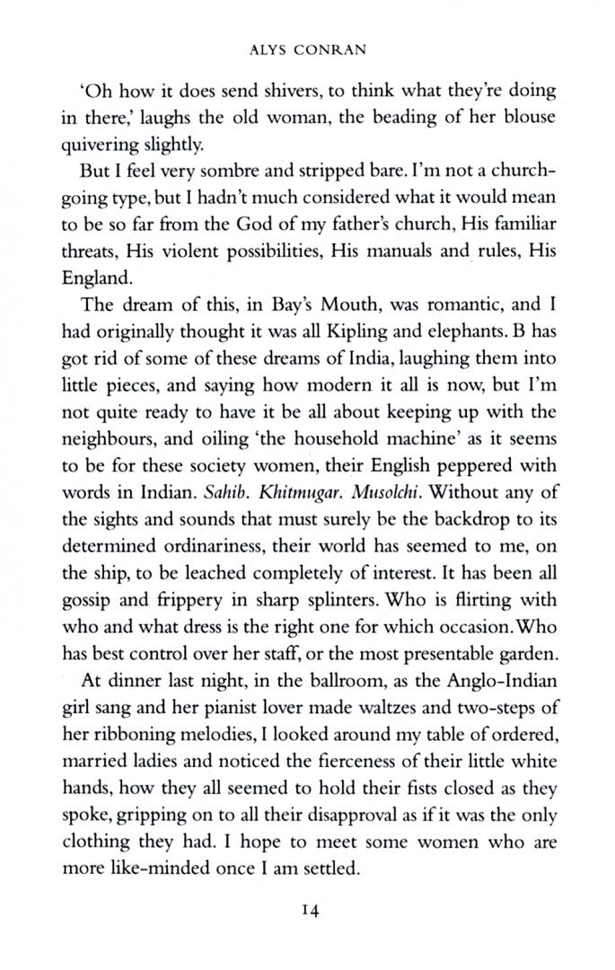 Alys Conran: Dignity