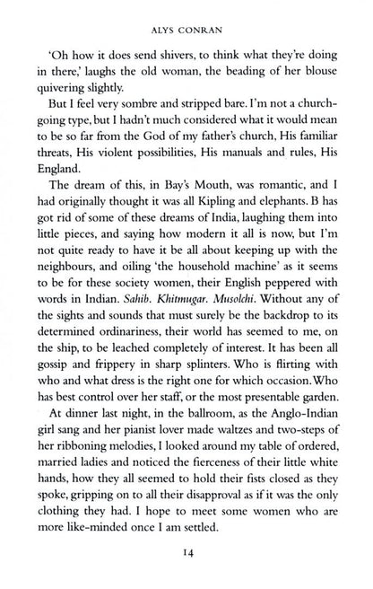 Alys Conran: Dignity