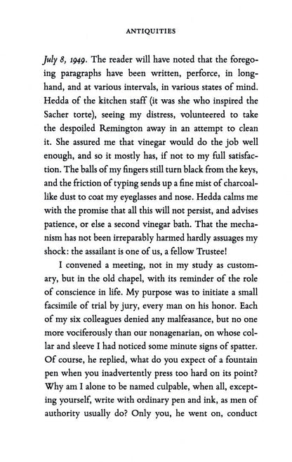 Cynthia Ozick: Antiquities and Other Stories