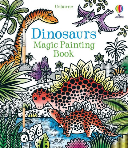 Lucy Bowman: Dinosaurs. Magic Painting Book