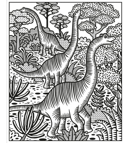 Lucy Bowman: Dinosaurs. Magic Painting Book