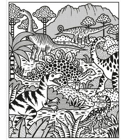 Lucy Bowman: Dinosaurs. Magic Painting Book