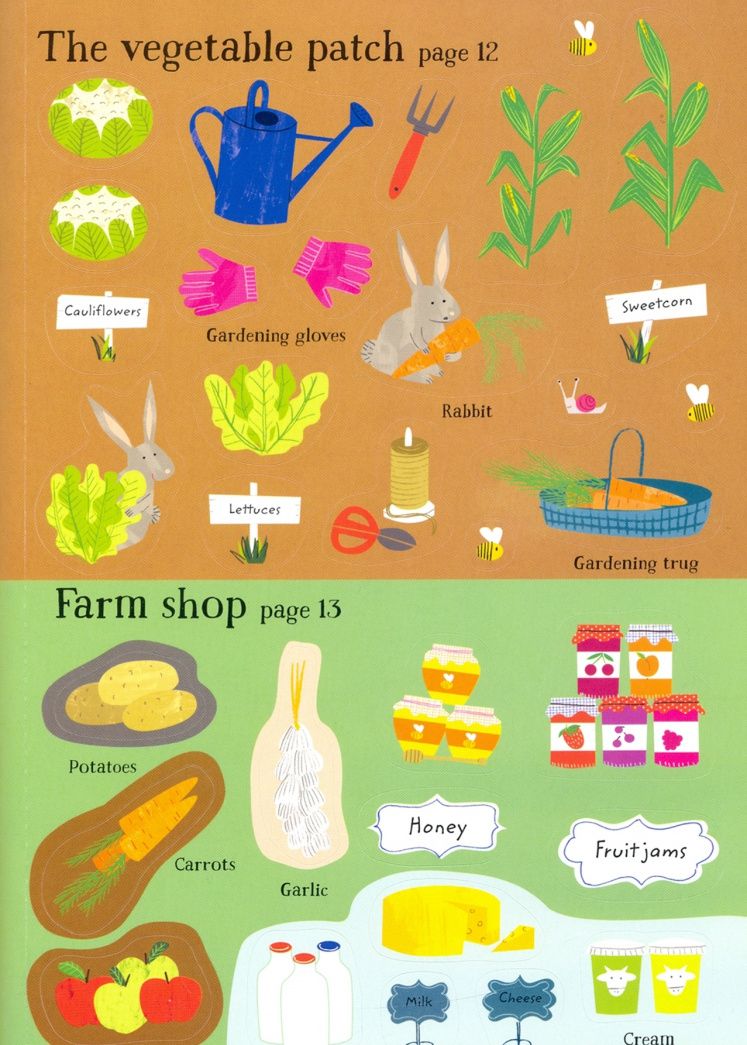 Little First Stickers. Farm