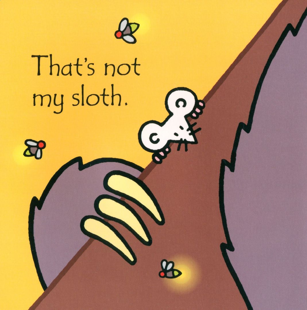 Fiona Watt: That's not my sloth…