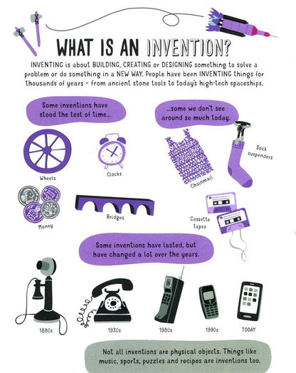 Alice James: Inventions Scribble Book